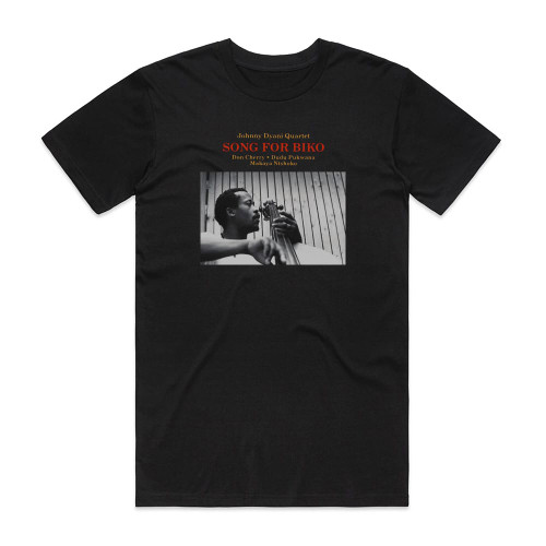 Johnny Dyani Song For Biko Album Cover T-Shirt Black