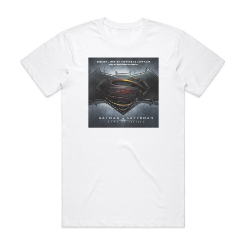 Hans Zimmer Batman V Superman Dawn Of Justice Album Cover T-Shirt White