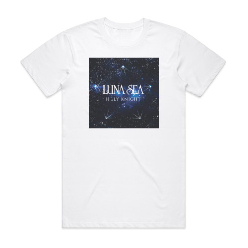 LUNA SEA Holy Knight Album Cover T-Shirt Black