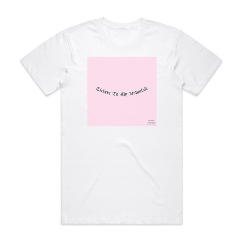 My Downfall 2 Album Cover T-Shirt White