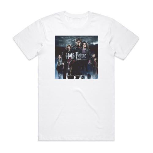 Goblet Of Fire Album Cover T-Shirt White