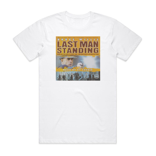 Ry Cooder Last Man Standing Album Cover T-Shirt White