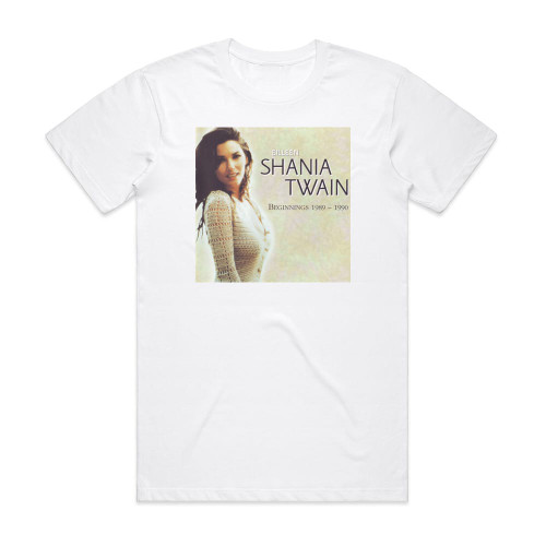 Shania Twain The Will Of A Woman Album Cover T-Shirt White