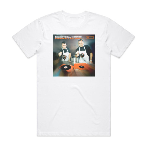 The Crystal Method Community Service Ii Album Cover T-Shirt Black