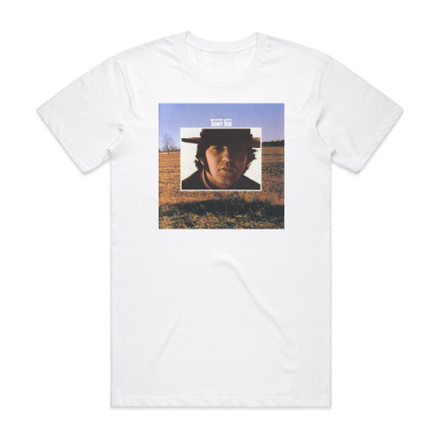 Tony Joe White Lake Placid Blues Album Cover TShirt Black