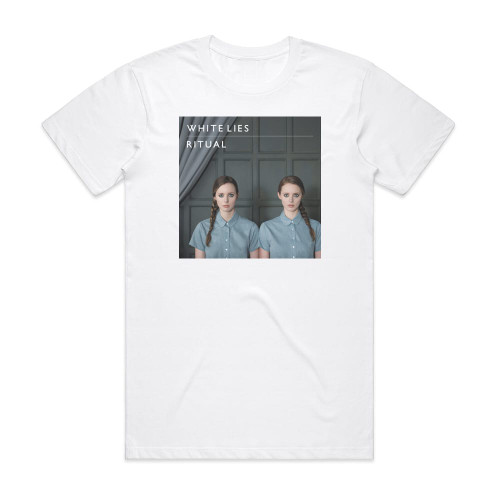 White Lies Ritual Album Cover T-Shirt White