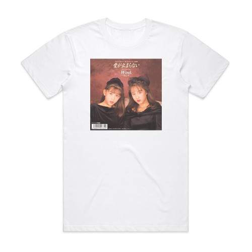 Wink Turn It Into Love Album Cover T-Shirt Black