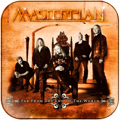 Masterplan Far From The End Of The World Album Cover Sticker