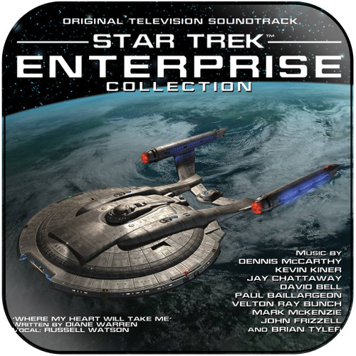 Dennis McCarthy Star Trek Enterprise Album Cover Sticker