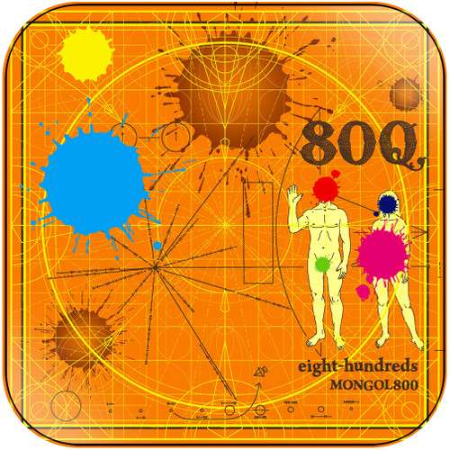 Mongol800 Go On As You Are Album Cover Sticker