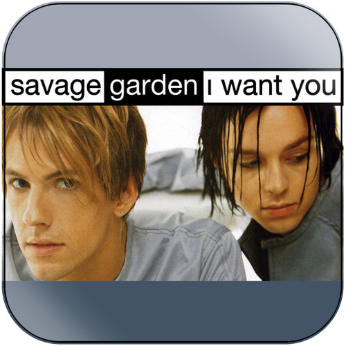 Savage Garden I Want You Album Cover Sticker