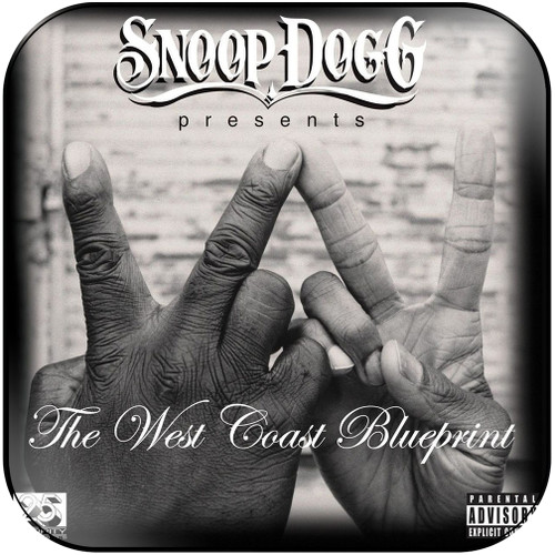 Snoop Dogg Snoop Dogg Presents The West Coast Blueprint Album Cover Sticker