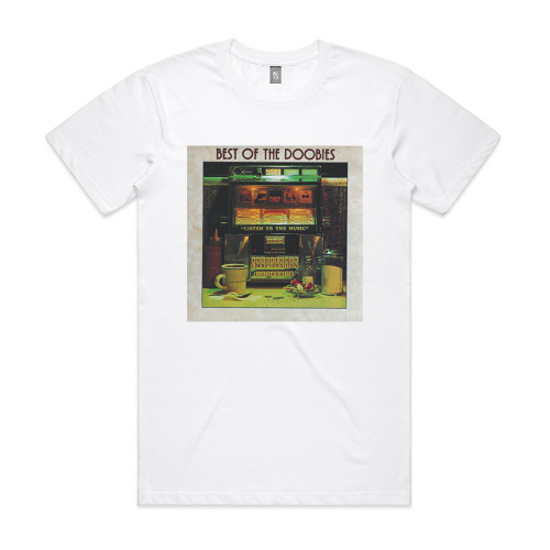 Best Of The Doobies Album Cover T-Shirt White
