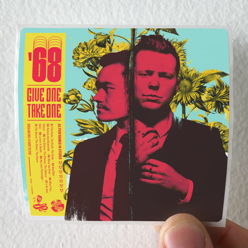 68 Give One Take One Album Cover Sticker