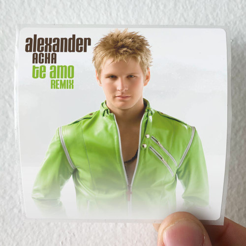 Alexander Acha Te Amo Album Cover Sticker Album Cover Sticker