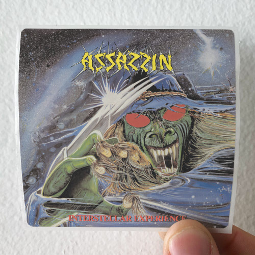 Assassin Interstellar Experience Album Cover Sticker