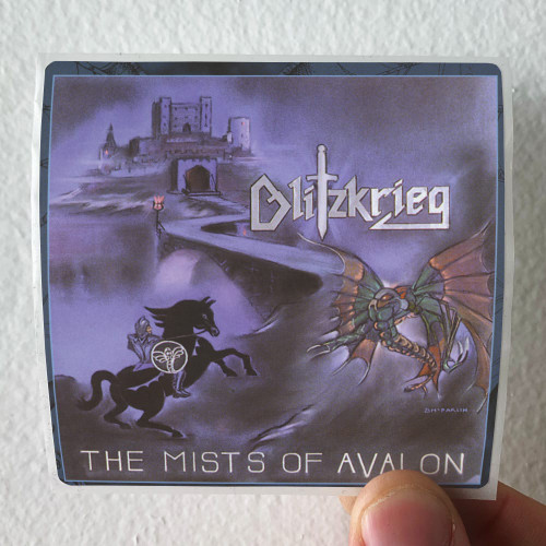 Wallenstein Blitzkrieg Album Cover Sticker