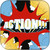 POLYSICS Action Album Cover Sticker Album Cover Sticker