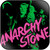 ANARCHY STONE Anarchy Stone Album Cover Sticker Album Cover Sticker