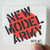 New Model Army Bd3 Ep Album Cover Sticker