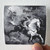 Rippikoulu Musta Seremonia Album Cover Sticker