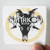 Satyricon King Album Cover Sticker