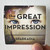 Sparkadia The Great Impression Album Cover Sticker