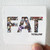 TOTALFAT Fat Album Cover Sticker