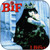 Bif Naked Purge Album Cover Sticker Album Cover Sticker