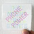 They Might Be Giants Phone Power Album Cover Sticker