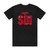 Bonfire Sdi Album Cover T-Shirt Black