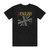 Bad English Backlash Album Cover T-Shirt Black Bad English Backlash Album Cover T-Shirt Black