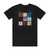 Bauhaus Singles Album Cover T-Shirt Black