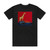 Cuushe Red Rocket Telepathy Album Cover T-Shirt Black