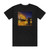 Ian Hunter Man Overboard Album Cover T-Shirt Black Ian Hunter Man Overboard Album Cover T-Shirt Black