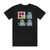 Julien Clerc Utiles Album Cover T-Shirt Black