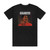 Otis Redding Recorded Live Previously Unreleased Performances Album Cover T-Shirt Black