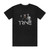 TrineATX Please Dont Go Album Cover T-Shirt Black