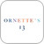 Ornette 13 Album Cover Sticker