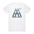Black Peaks Crooks Album Cover T-Shirt White
