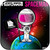 Hardwell Spaceman Album Cover Sticker