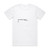 Matthew Dear Backstroke Album Cover T-Shirt White