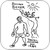 Daniel Johnston Retired Boxer Album Cover Sticker