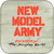 New Model Army History The Singles 85 91-1 Album Cover Sticker