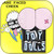 The Toy Dolls Bare Faced Cheek Album Cover Sticker