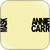 Wires on Fire Annie Carr Mask Album Cover Sticker