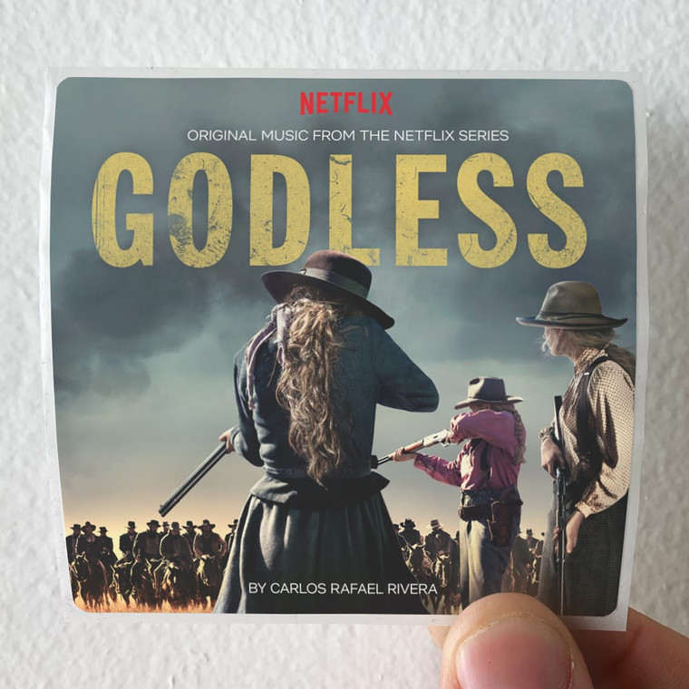 Carlos-Rafael-Rivera-Godless-Original-Music-From-The-Netflix-Series-Album-Cover-Sticker