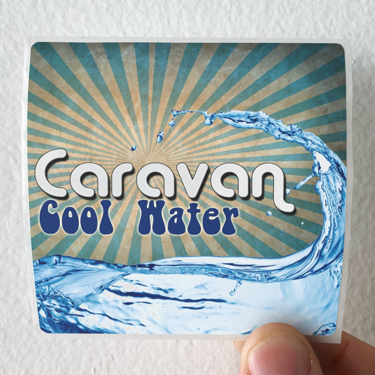 Caravan-Cool-Water-Album-Cover-Sticker