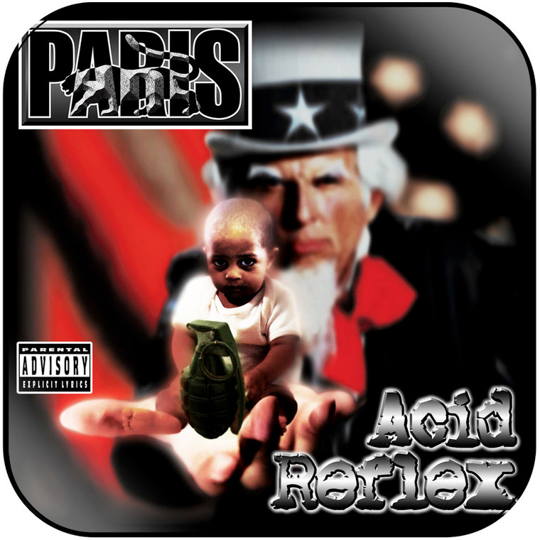 Paris Acid Reflex Album Cover Sticker Album Cover Sticker