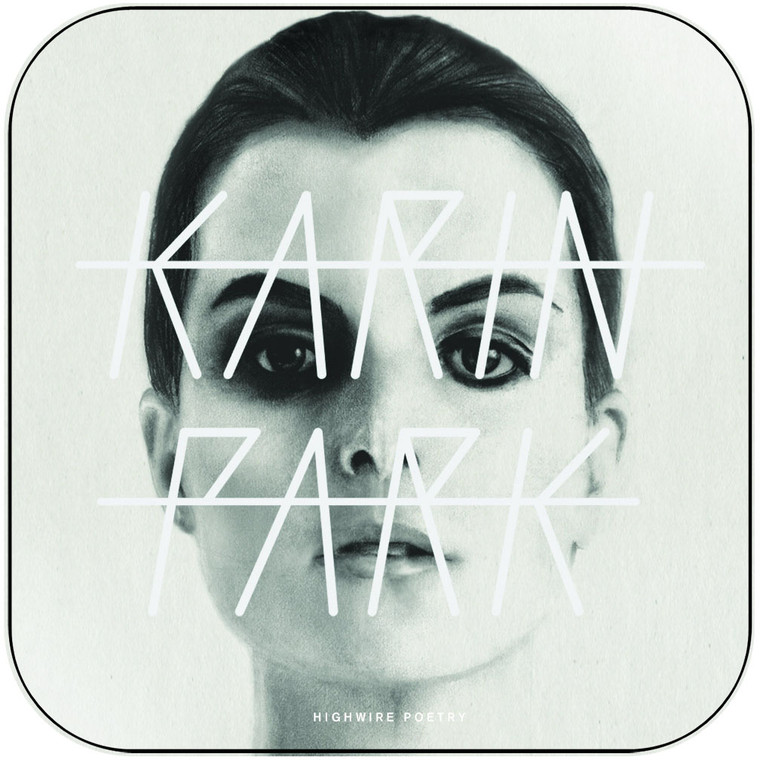 Karin Park Highwire Poetry Album Cover Sticker Album Cover Sticker